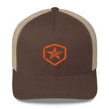 Load image into Gallery viewer, Epic Shield Retro Mesh Cap (Brown-Beige)