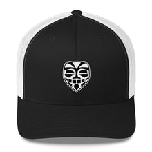 Load image into Gallery viewer, EPIC Retro Mesh Cap | Black-White | Adjustable | Black-White Epic Tiki | One Size Fits Most