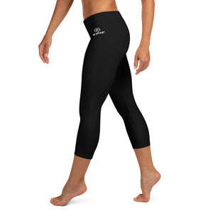 Women's EPIC Tech Capri Leggings | Black | Regular Waist | Sizes: XS - XL