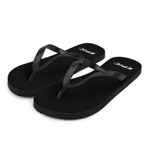 Unisex EPIC Flip-Flops | Black | Sizes: Men's 6-11 and Women's 7-12
