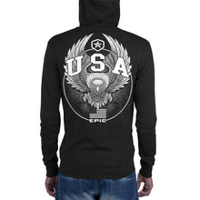 Load image into Gallery viewer, Epic Eagle - Unisex zip hoodie