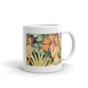 Coffee Mug | White | EPIC Pin Up Girls | Sizes: 11 oz. and 15 oz.